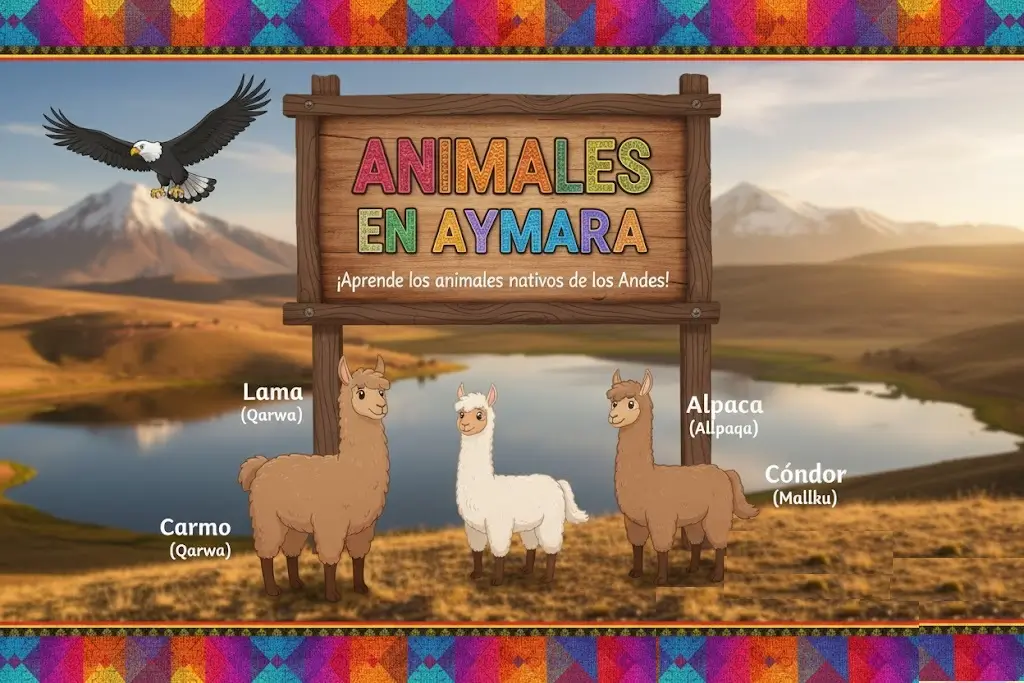 nombres de animales en aymara y español