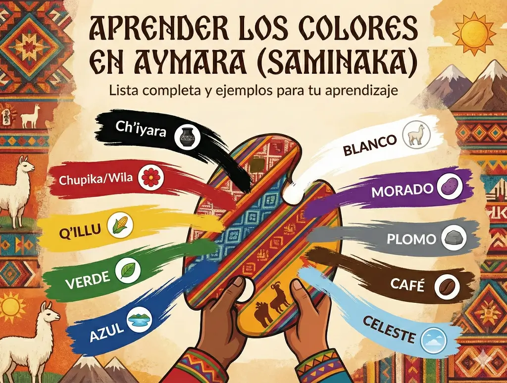 Los Colores en Aymara - SAMINAKA
